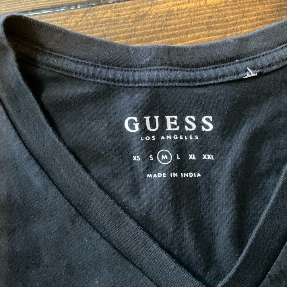 Guess Black Graphic T-Shirt - Picture 4 of 7